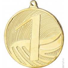 Медаль 1 место (50) MD1291/G G-2.5мм