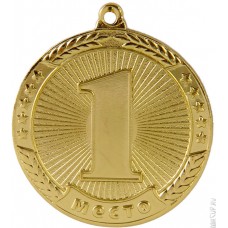 Медаль 1 место MMA4510/G 45 G-2 мм