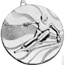 Медаль Лыжи горные MMC4950/S (50) G-2.5мм