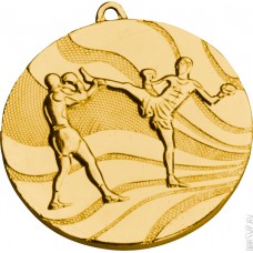 Медаль Кикбоксинг MMC5250/G (50) G-2.5мм